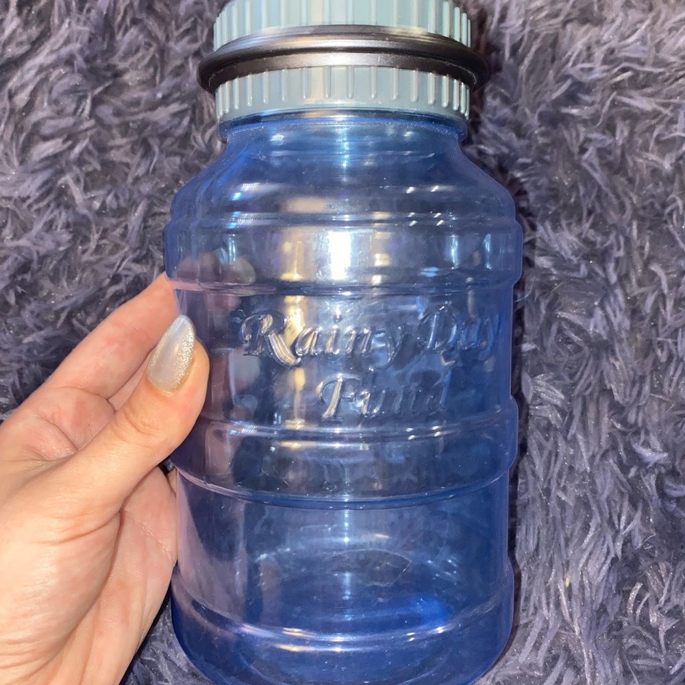 Coin counting jar